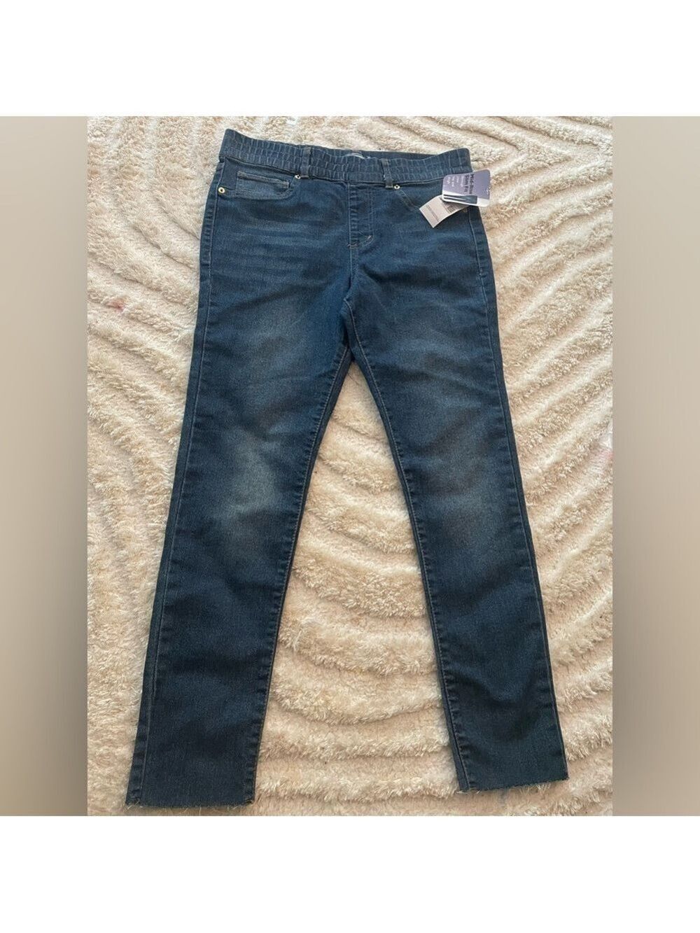 Dark Blue Mid Rise Slim Fit Jeans Small Medium Large